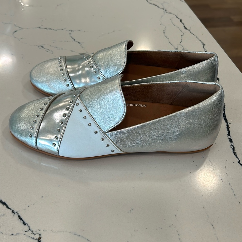FitFlop Metallic Loafer with Dynamicush Technology sz.6